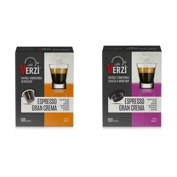 Verzi Caffè Gran Crema Kapseln